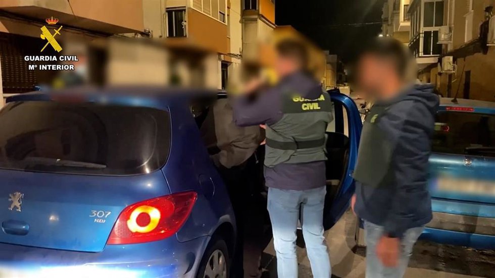 Imagen de la detención en Dos Hermanas