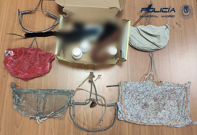 Utensilios ilegales de caza