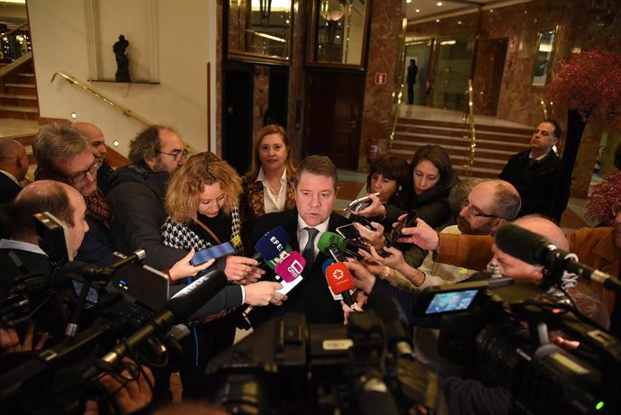 El presidente de C-LM, Emiliano García-Page