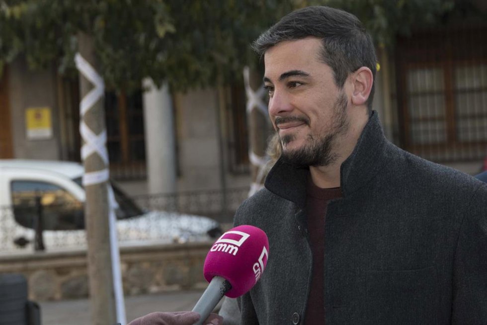 Archivo - El coordinador autonómico de Podemos en C-LM, José Luis García Gascón