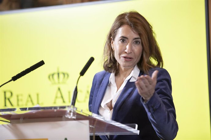 La ministra de Transportes, Raquel Sánchez, en una imagen de archivo.