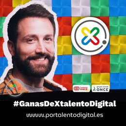 Fundación ONCE lanza la campaña #GanasdeXTalentoDigital
