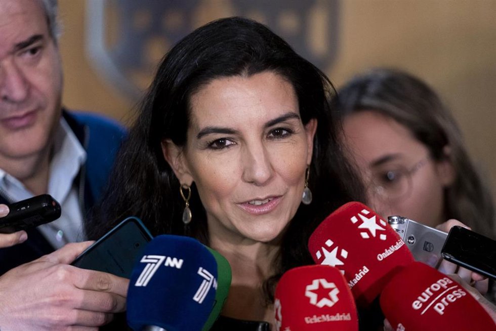 Archivo - La portavoz de Vox en la Asamblea de Madrid, Rocío Monasterio.