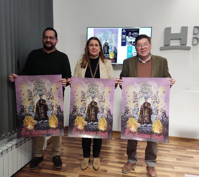 Presentación de las fiestas patronales de San Antonio Abad de Trigueros.