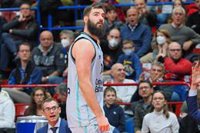 Bojan Dubljevic, baja en el Valencia Basket por un esguince de tobillo