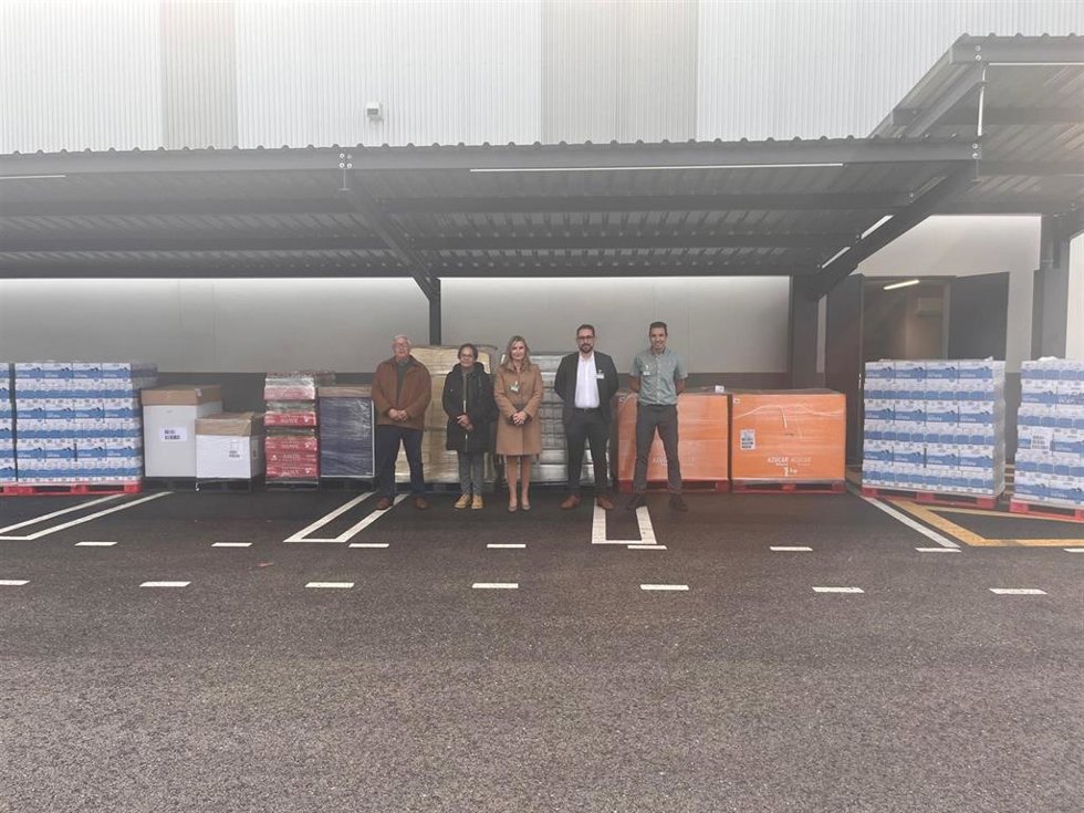 Donación de Mercadona a Cáritas Mérida durante 2022
