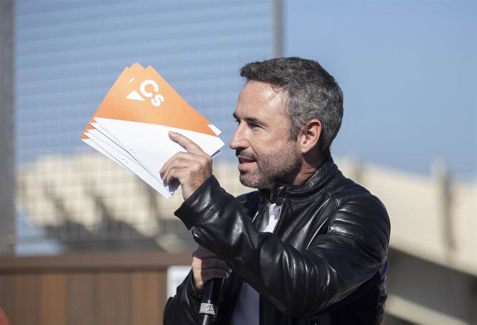 Archivo - El diputado en el Congreso, Guillermo Díaz, en la presentación de candidaturas andaluzas a las municipales de 2023..