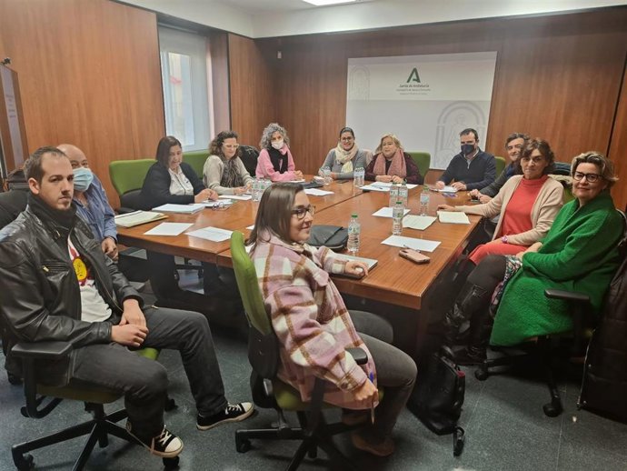 Imagen de la reunión.