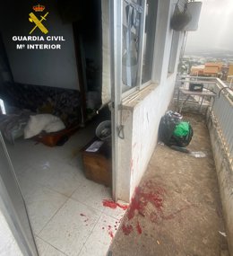 Vivienda de Los Llanos de Aridane donde se produjo el ataque de un perro a su dueño