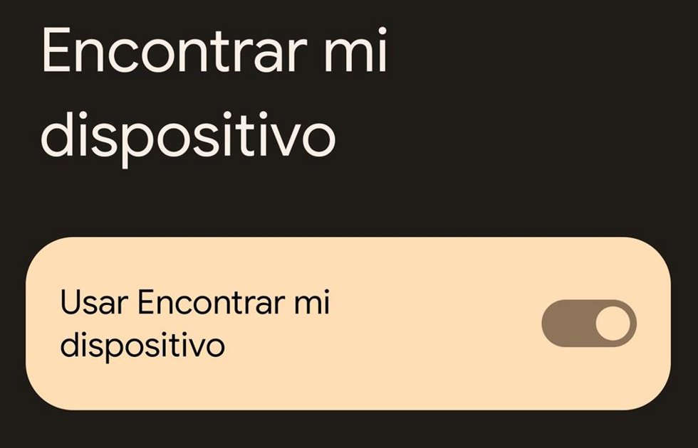 Función 'Encontrar mi dispositivo' de Android