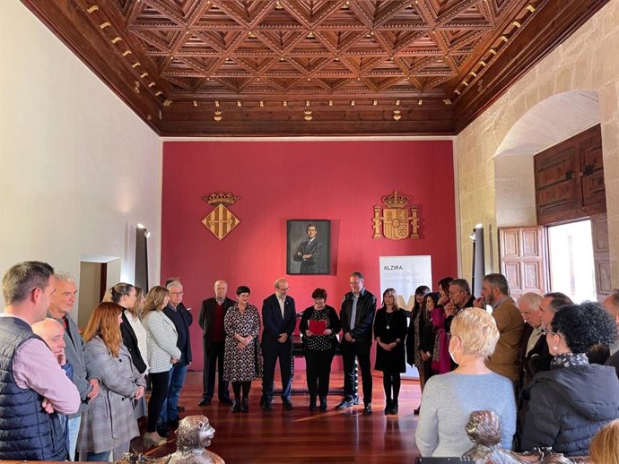 Sesión plenaria de la Academia Valenciana de la Llengua celebrada en noviembre en Alzira.