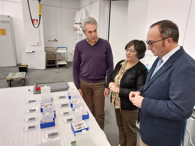 Entrega de los exvotos.