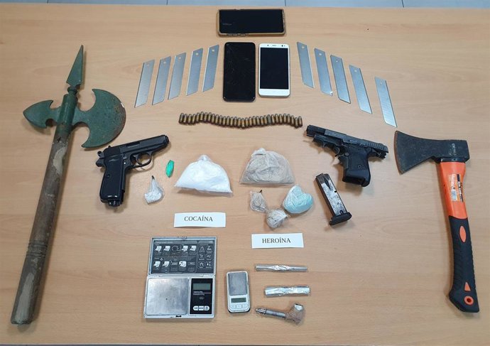 Detenidas seis personas en la desmantelación de un narcopiso en Rota (Cádiz)