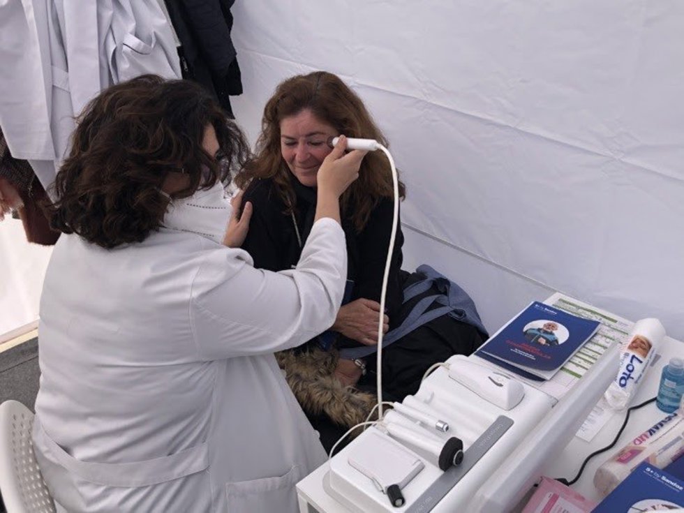 'Carpa De La Salud' Instalada En Montequinto, En Dos Hermanas (Sevilla).