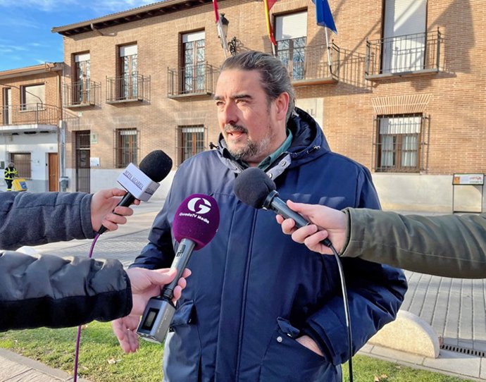 El alcalde de Marchamalo, Rafael Esteban