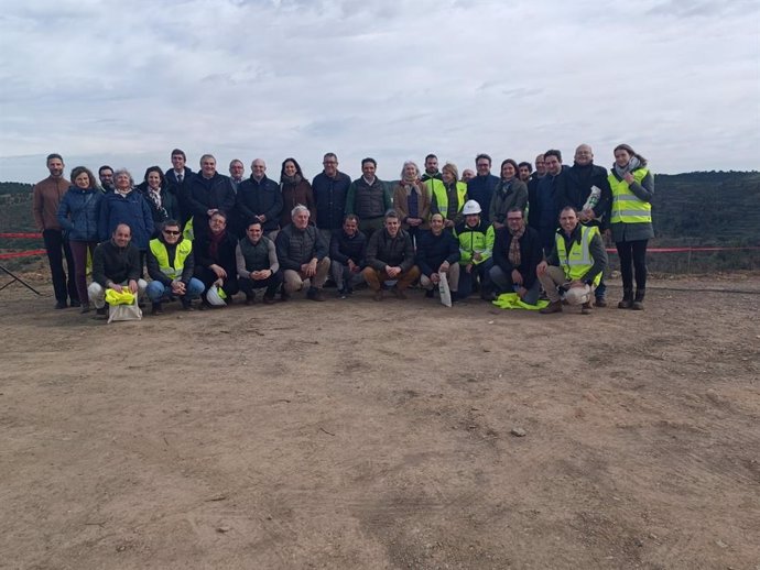 Plantación del proyecto 'Bosque Axión Trigueros', en Huelva.