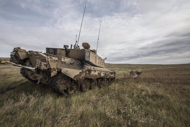 Imagen de archivo de un tanque Challenger 2