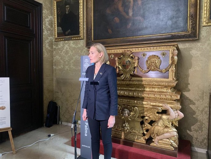 La portavoz de Cs en Cort y candidata a la alcaldía, Eva Pomar.