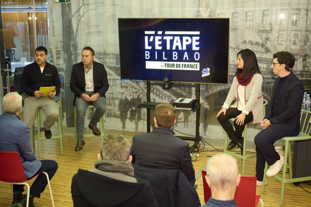 Presentación de  L'Etape Bilbao by Tour de France en Bilbao