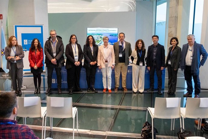 Rosa Quintana en la inauguración de las jornadas.