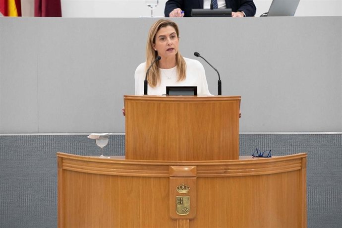 La portavoz y vicesecretaria general del PSOE en la Región de Murcia, Carmina Fernández