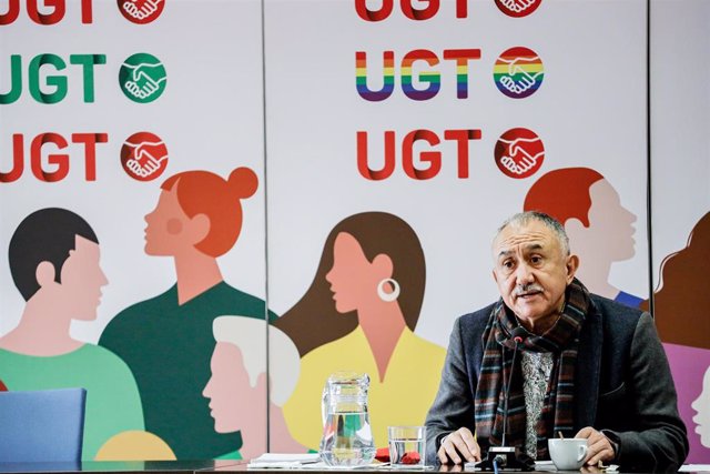 El secretario General de UGT, Pepe Álvarez, en una imagen de archivo.