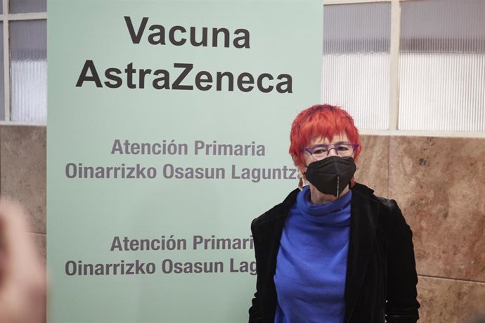 Archivo - La consejera de Salud del Gobierno de Navarra, Santos Induráin (archivo)