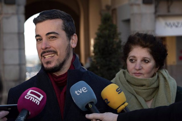 El coordinador autonómico de Podemos en C-LM, José Luis García Gascón