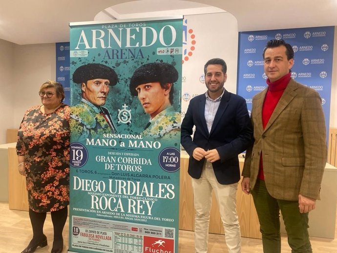 Presentado un mano a mano "inédito y único" para la Feria de San José en Arnedo con Diego Urdiales y Roca Rey