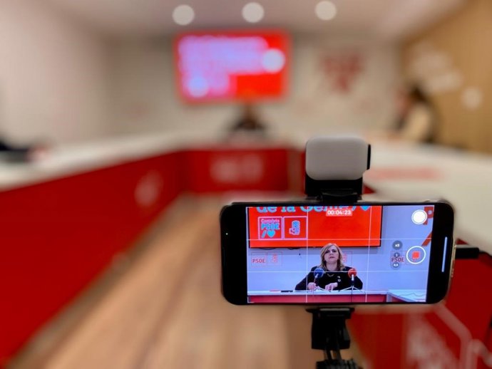 La secretaria de Organización del PSOE Cantabria y portavoz parlamentaria, Noelia Cobo