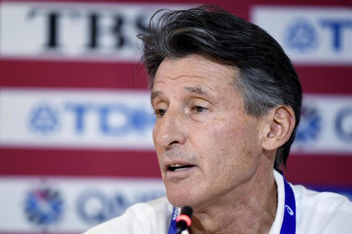 Archivo - Sebastian Coe, presidente de World Athletics