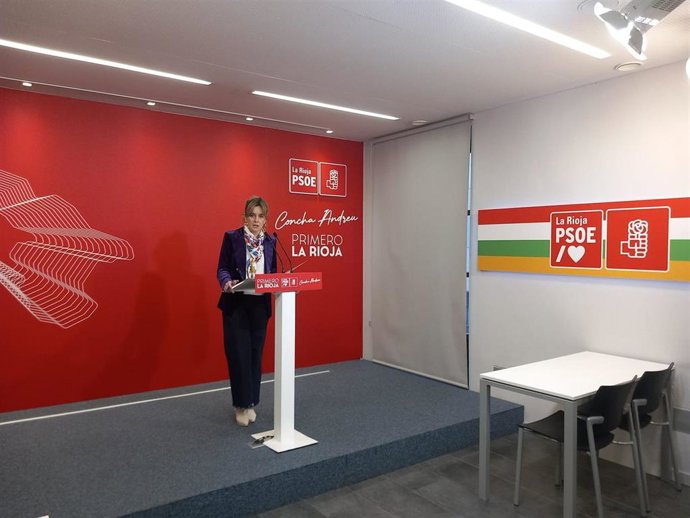 La portavoz adjunta del Grupo Parlamentario Socialista, Sara Orradre