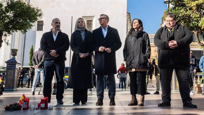 Representantes de Vox en Algeciras (Cádiz).