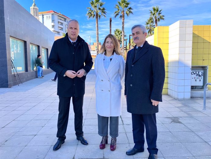 Ruiz Boix con la ministra Raquel Sánchez.