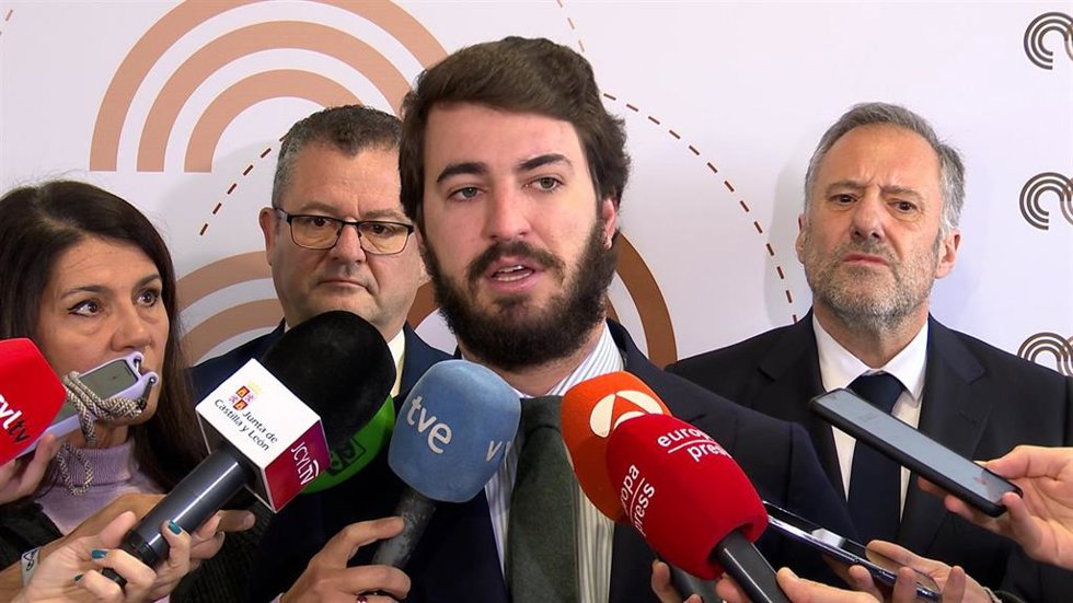 El vicepresidente de la Junta de Castilla y León, Juan García-Gallardo.