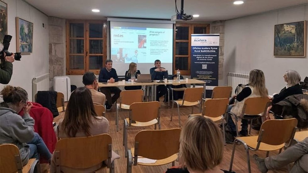 Presentación de la Oficina Acelera Pyme Rural en el Moians (Barcelona)