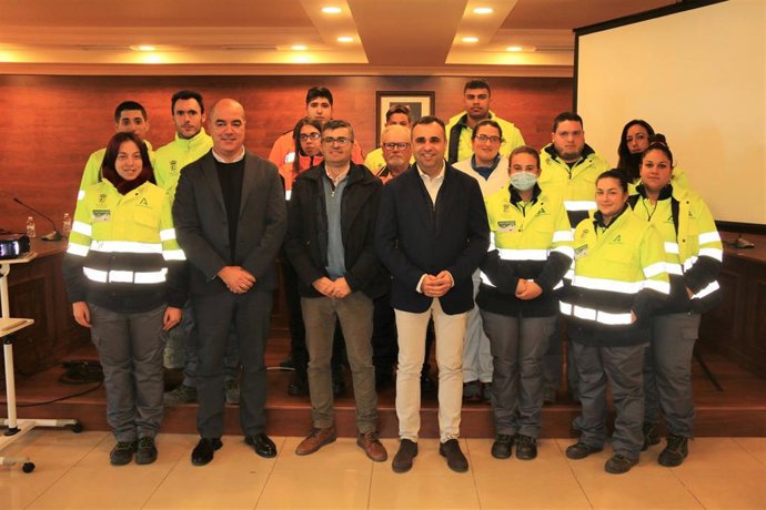 Archivo - Encuentro de la Junta y el Ayuntamiento de Alhendín sobre empleo