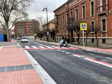 Calle Comandacia nuevas aceras