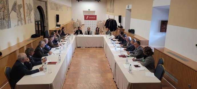 Reunión del comité ejecutivo de Fadeco Contratistas en el Palacio de Congresos de Córdoba.