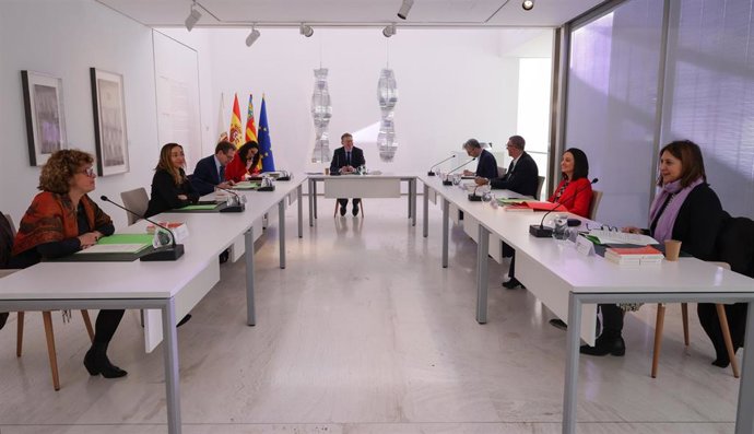 Pleno del Consell de la Generalitat en Alicante.