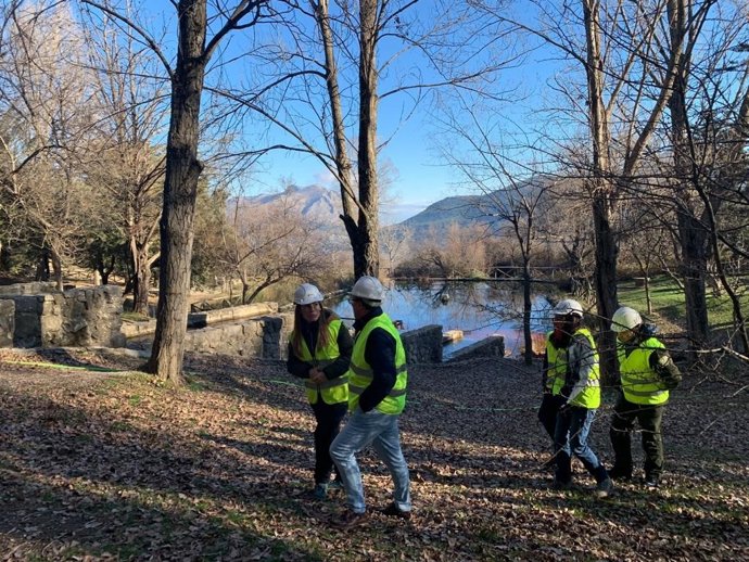 Visita a obras en la Fuenmayor