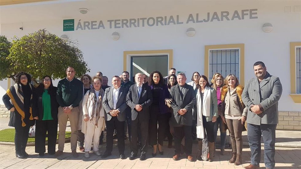 Inauguración de la sede del Área Territorial de Servicios Sociales Aljarafe
