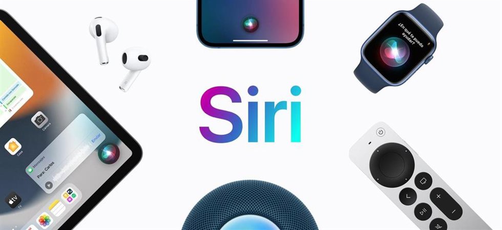 El asistente de voz Siri.