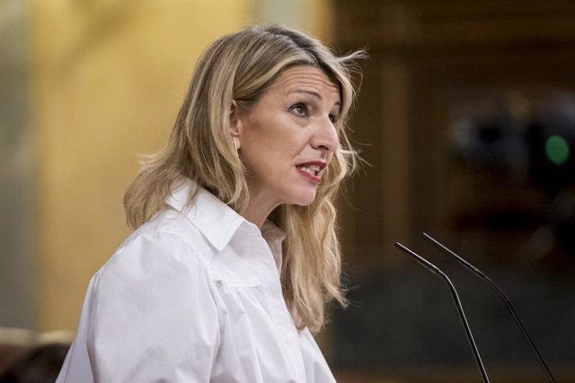 La vicepresidenta segona i ministra de Treball i Economia Social, Yolanda Díaz, en una imatge d'arxiu