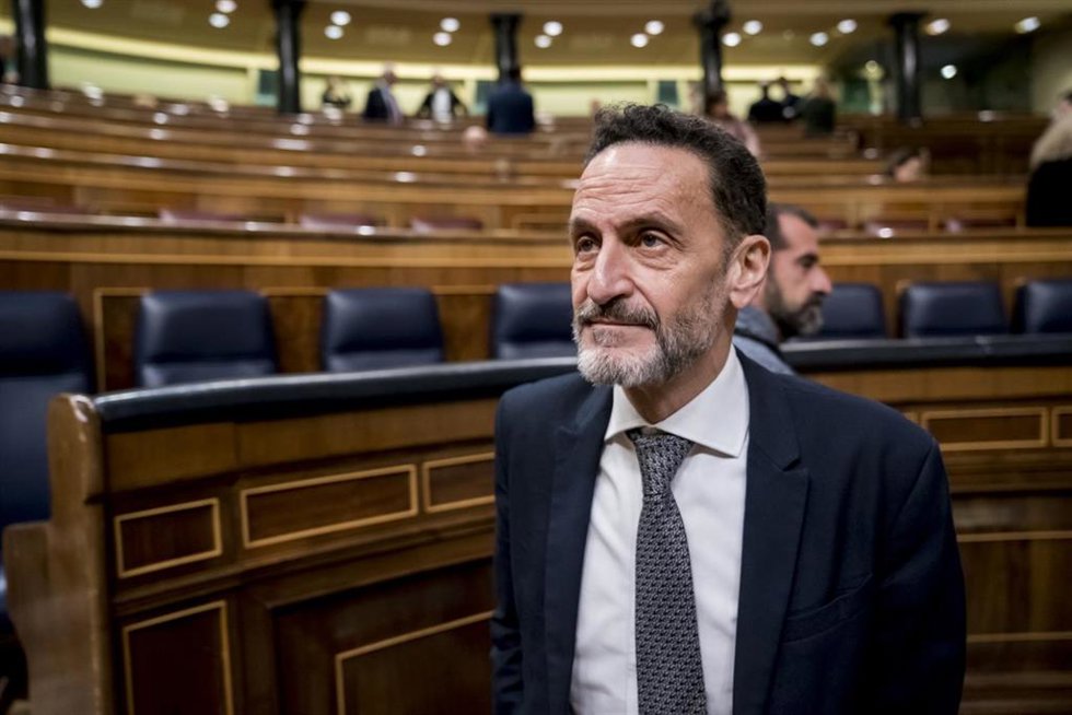 El vicesecretario general de Cs, Edmundo Bal, durante una sesión plenaria en el Congreso de los Diputados, a 24 de enero de 2023, en Madrid (España). 