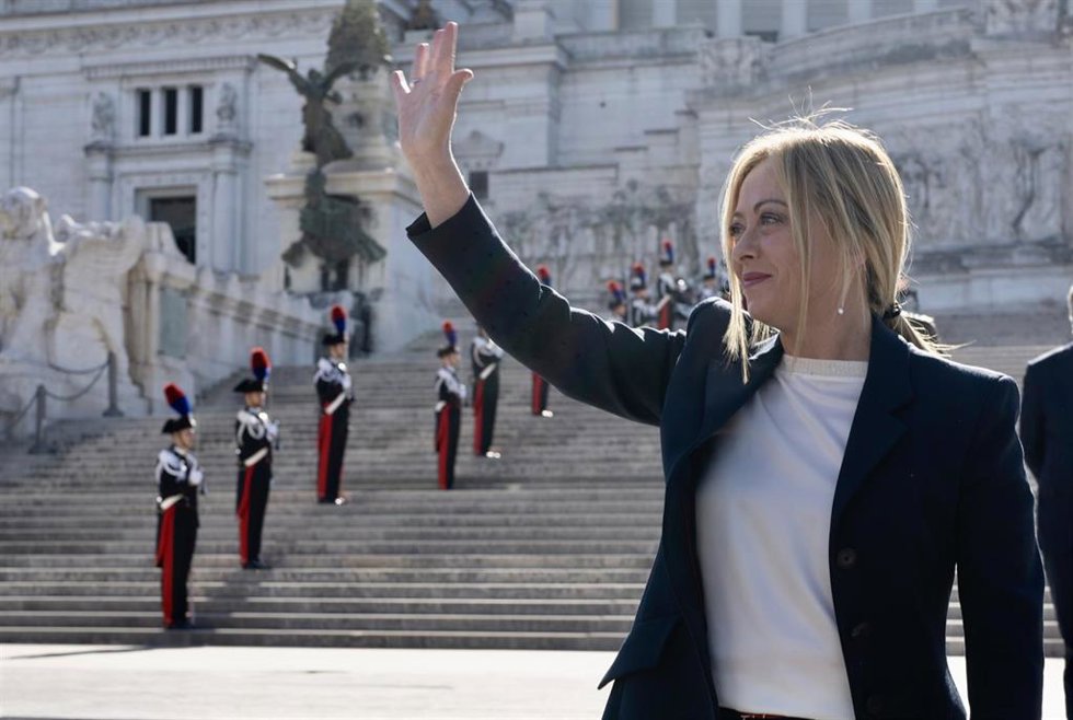 Archivo - La primera ministra de Italia, Giorgia Meloni