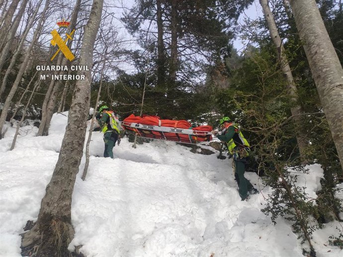 Recate de la vecina de Valencia en Bielsa.