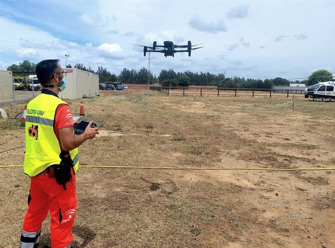 El 061 inicia los trámites para obtener la certificación de seguridad aérea europea para la Unidad de Dron