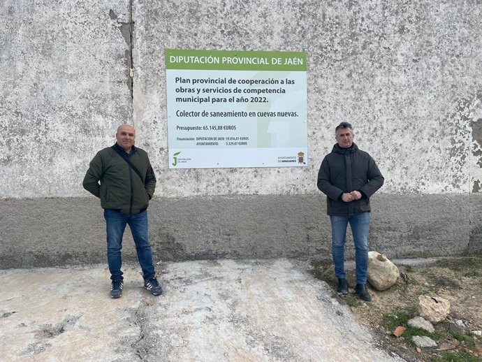 Diputación de Jaén destina 113.000 euros a los problemas de saneamiento del barrio de Cuevas Nuevas en Hinojares