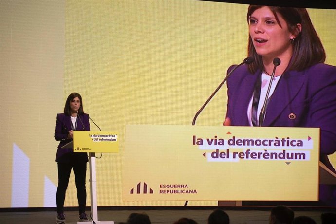 La secretaria general adjunta de ERC y portavoz del partido, Marta Vilalta